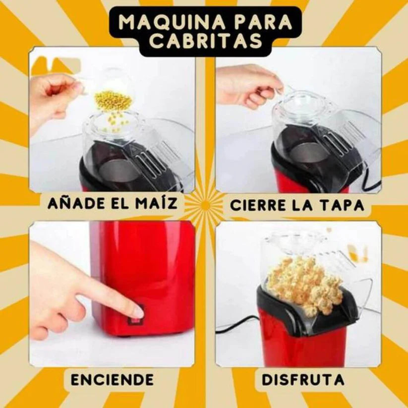 Máquina para Cabritas: Tu Aliada para las Tardes de Películas en Casa