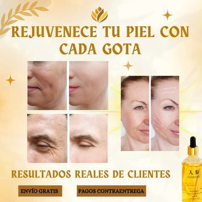 PROMO 2x1 Ginseng Dia y Noche® Serum 100% Natural Rejuvenecedor Hidratante con RAIZ