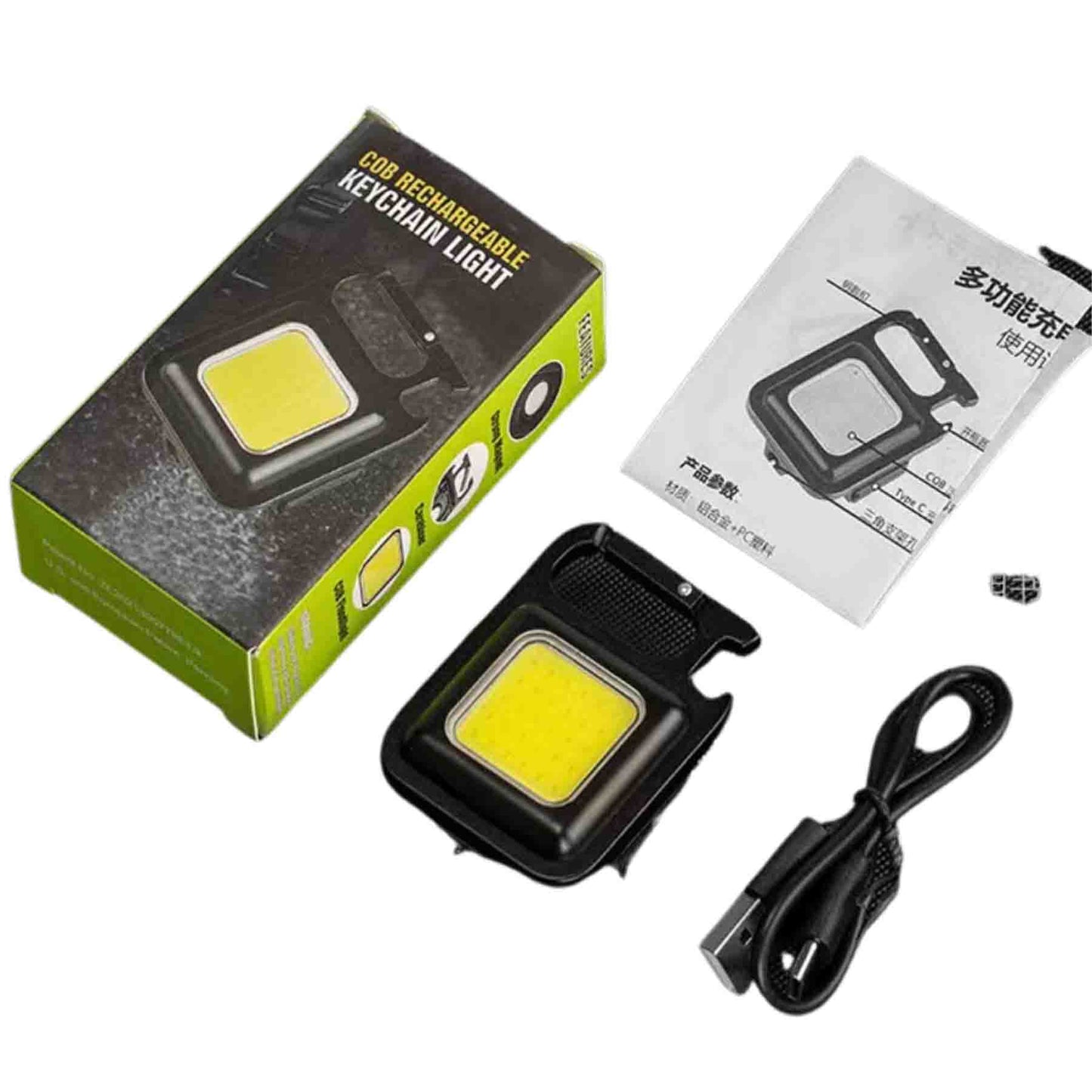 Linterna Led Cob 800 Lumens Llavero