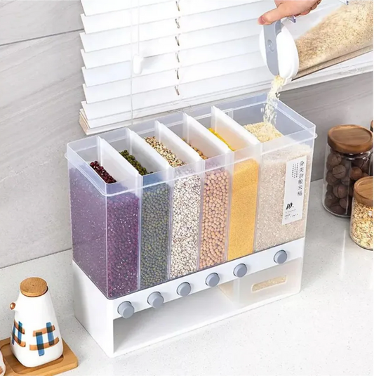 Dispensador Cereales Organizador Granos