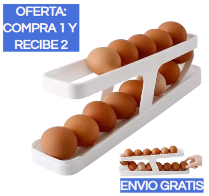 2x1 Dispensador Pequeño Para 14 Huevos