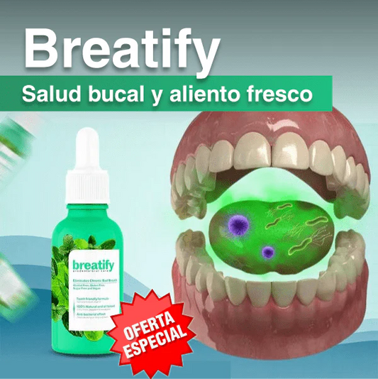 BREATIFY ™ - GOTAS PARA EL MAL ALIENTO