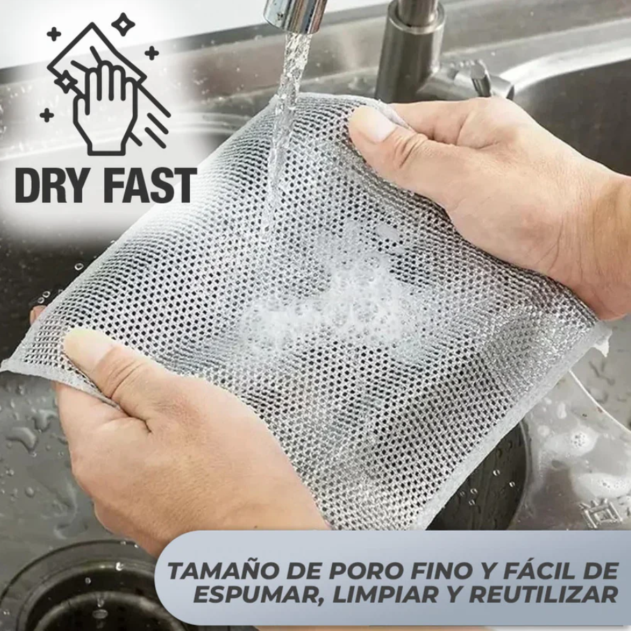 DryFast™ - Paños de Limpieza de Alambre (Pack de 5, 10 y 15)