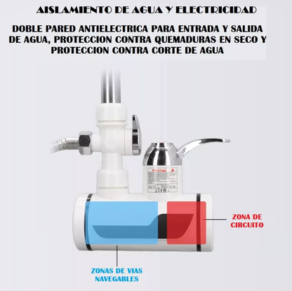 Grifo Calentador Electrico - Agua Caliente Al Instante