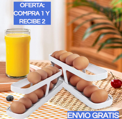 2x1 Dispensador Pequeño Para 14 Huevos