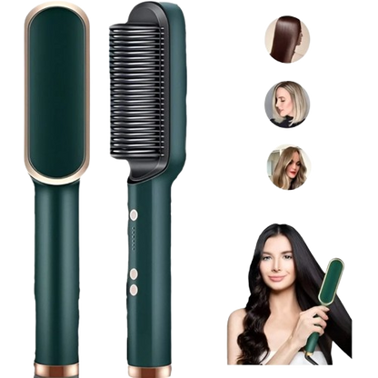 ✨Glamour Pro Alisador y Peinador de Cabello de Alta Tecnología, TENDENCIA 2024✨