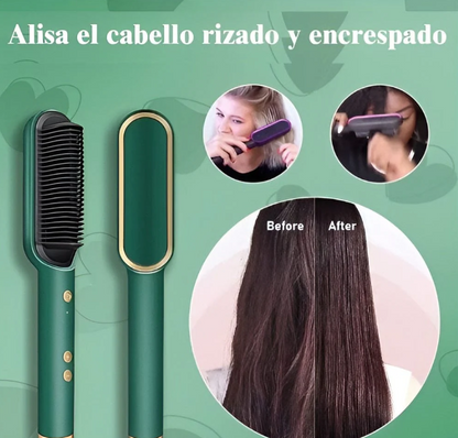 ✨Glamour Pro Alisador y Peinador de Cabello de Alta Tecnología, TENDENCIA 2024✨