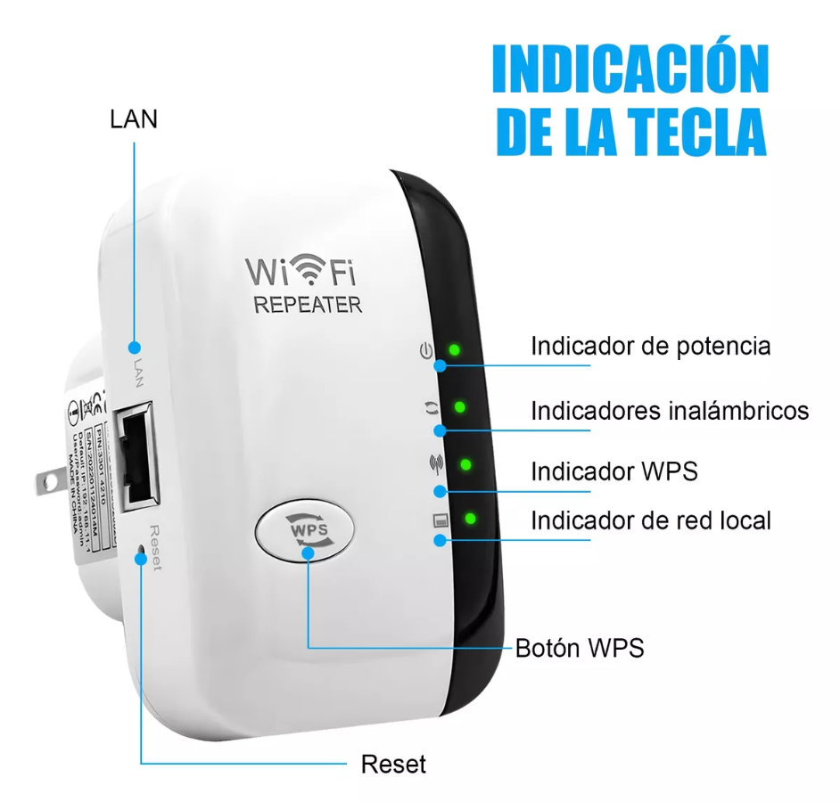 Repetidor Amplificador Señal Wifi