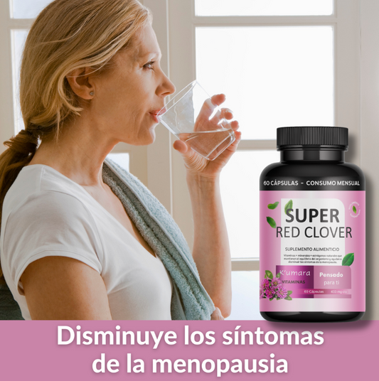 Super Red Clover: Potente Multivitamínico Para Hacer Frente a la Menopausia